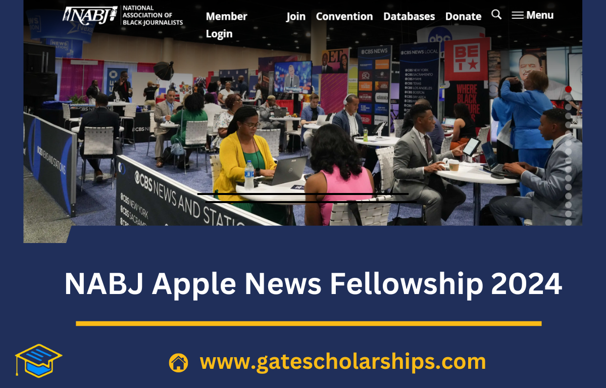 NABJ Apple News Fellowship 2024 – Competitive rate of $42/hr NABJ Apple News Fellowship 2024