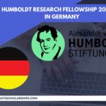 Humboldt Research Fellowship 2024 25 in Germany