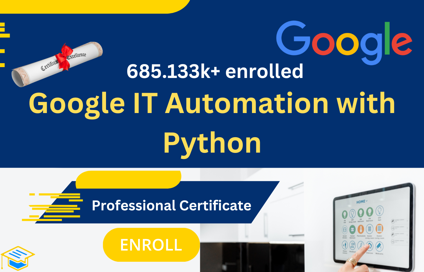 Google IT Automation with Python Professional Certificate (6-course series bundle) Google IT Automation with Python Professional Certificate