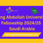 King Abdullah University Fellowship 2024/25