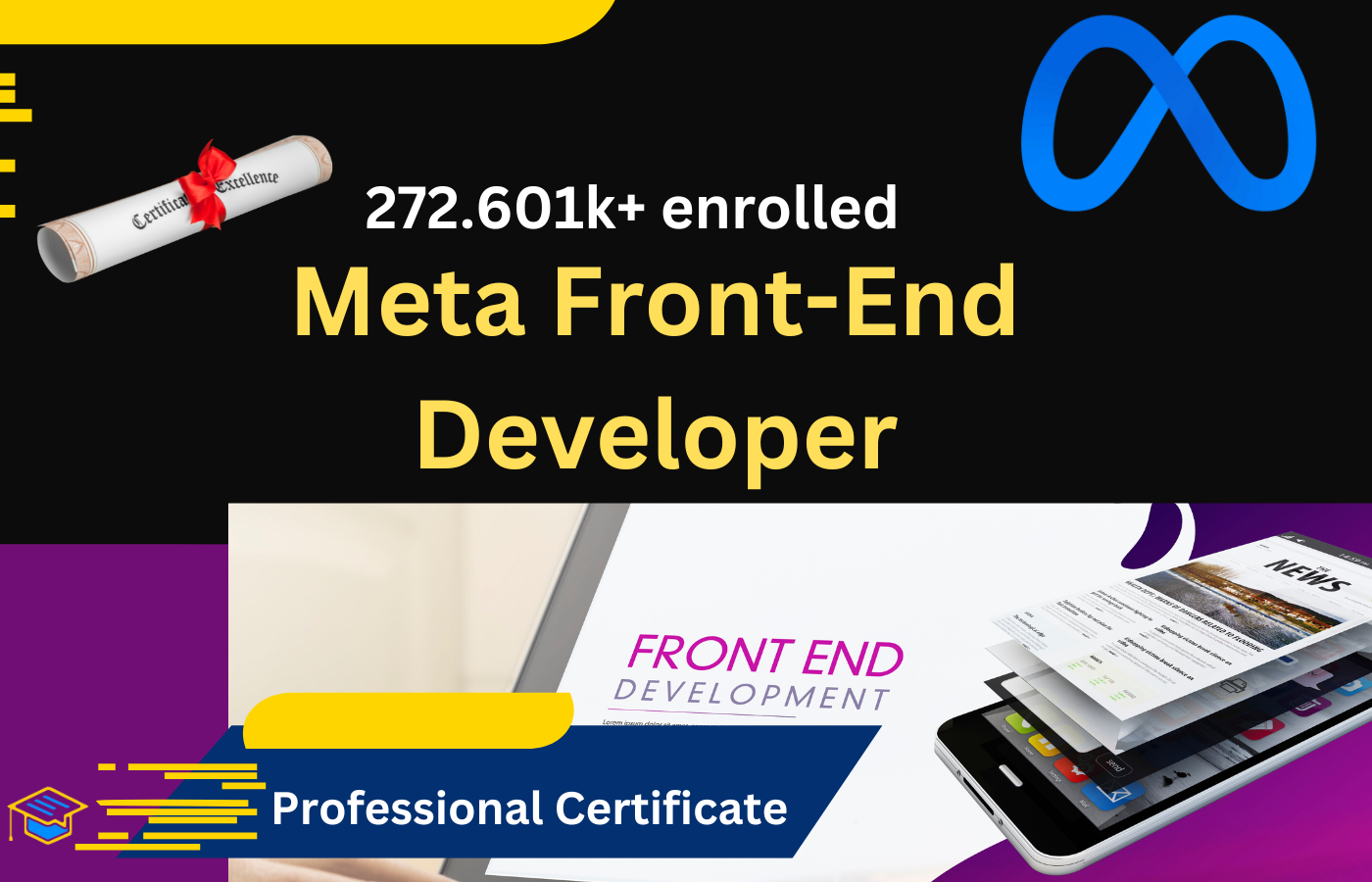 Meta Front-End Developer Professional Certificate: Launch a Career in Web Development Meta Front-End Developer Professional Certificate
