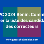 BEPC 2024 Bénin: Comment vérifier la liste des candidats et des correcteurs