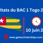 Les Resultats du BAC 1 Togo 2024