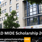 DAAD MIDE Scholarship 2024-2025