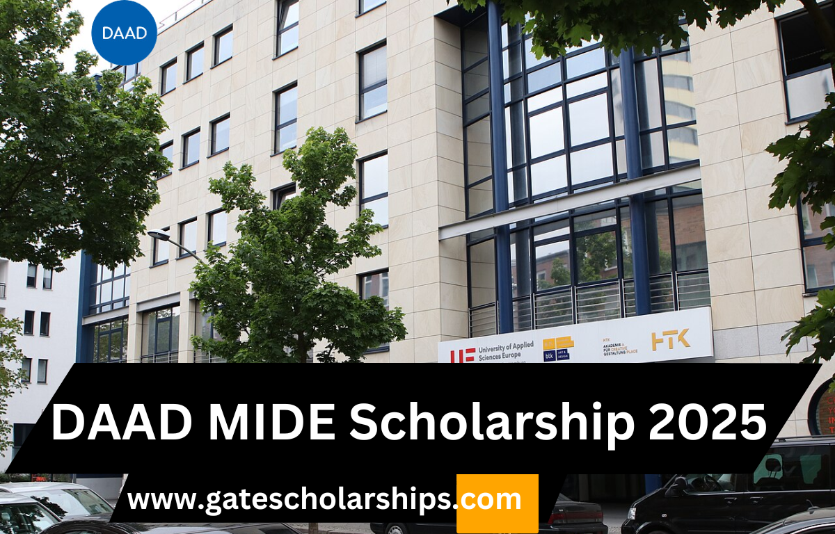 DAAD MIDE Scholarship 2024-2025: Fully Funded Master’s Program at HTW Berlin University DAAD MIDE Scholarship 2024-2025