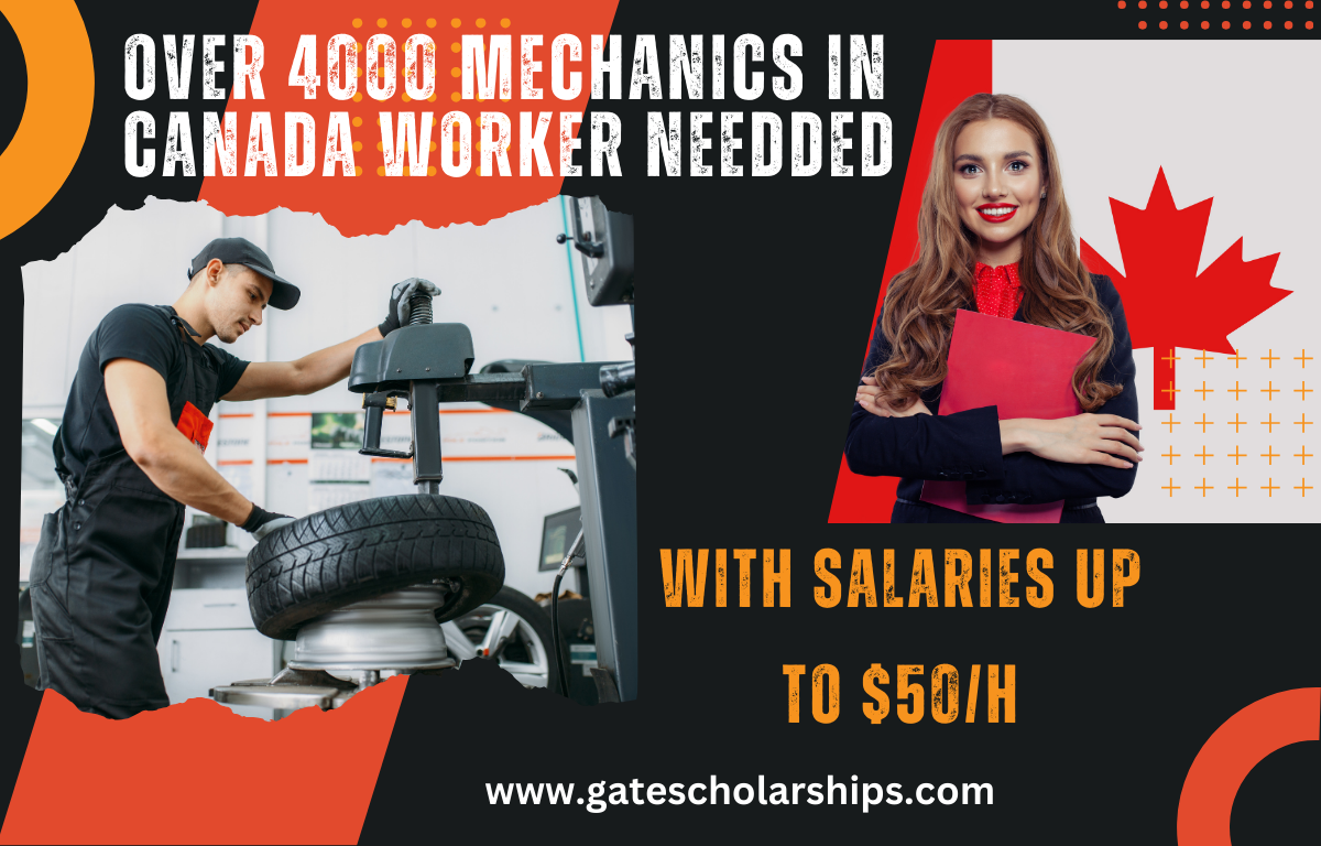 Recruitment of Over 4000 Mechanics in Canada with Salaries Up to $50/h Recruitment of Over 4000 Mechanics in Canada
