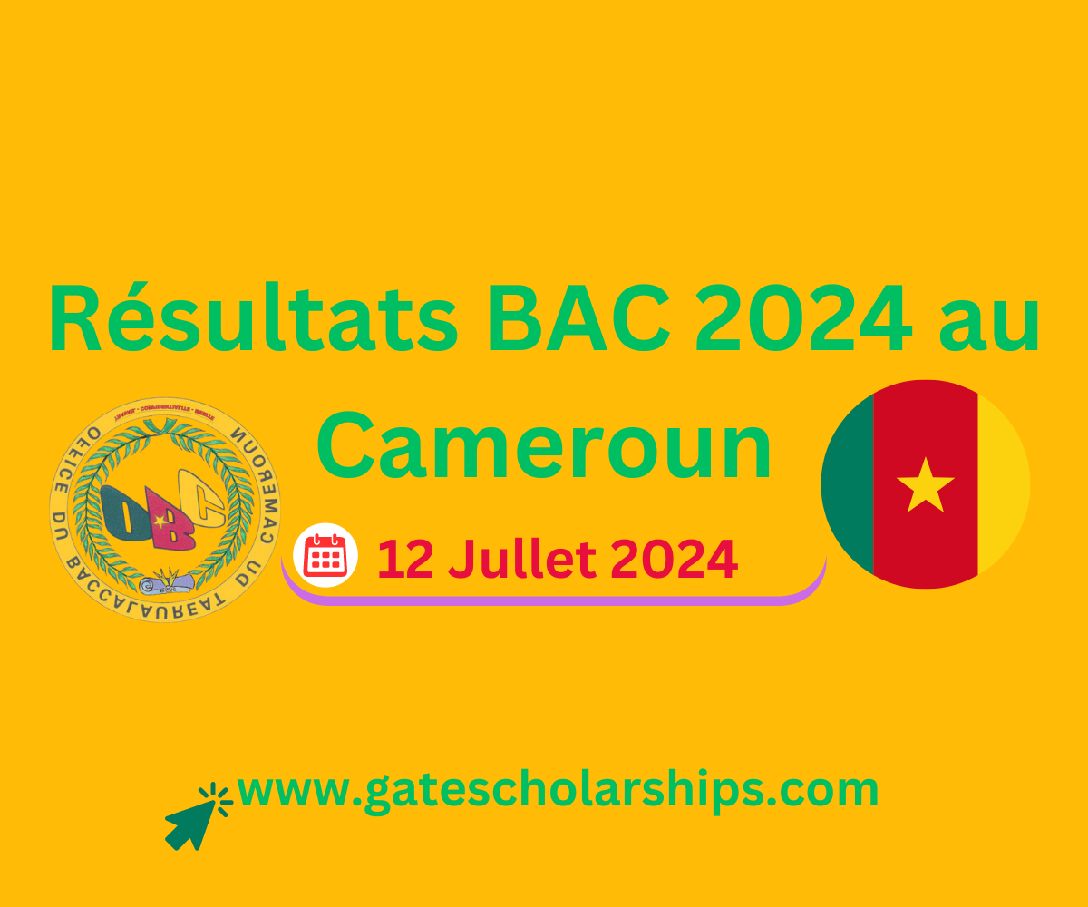 Résultats BAC 2024 au Cameroun: Proclamation des résultats Bac le 12 juillet 2024 Résultats BAC 2024 au Cameroun