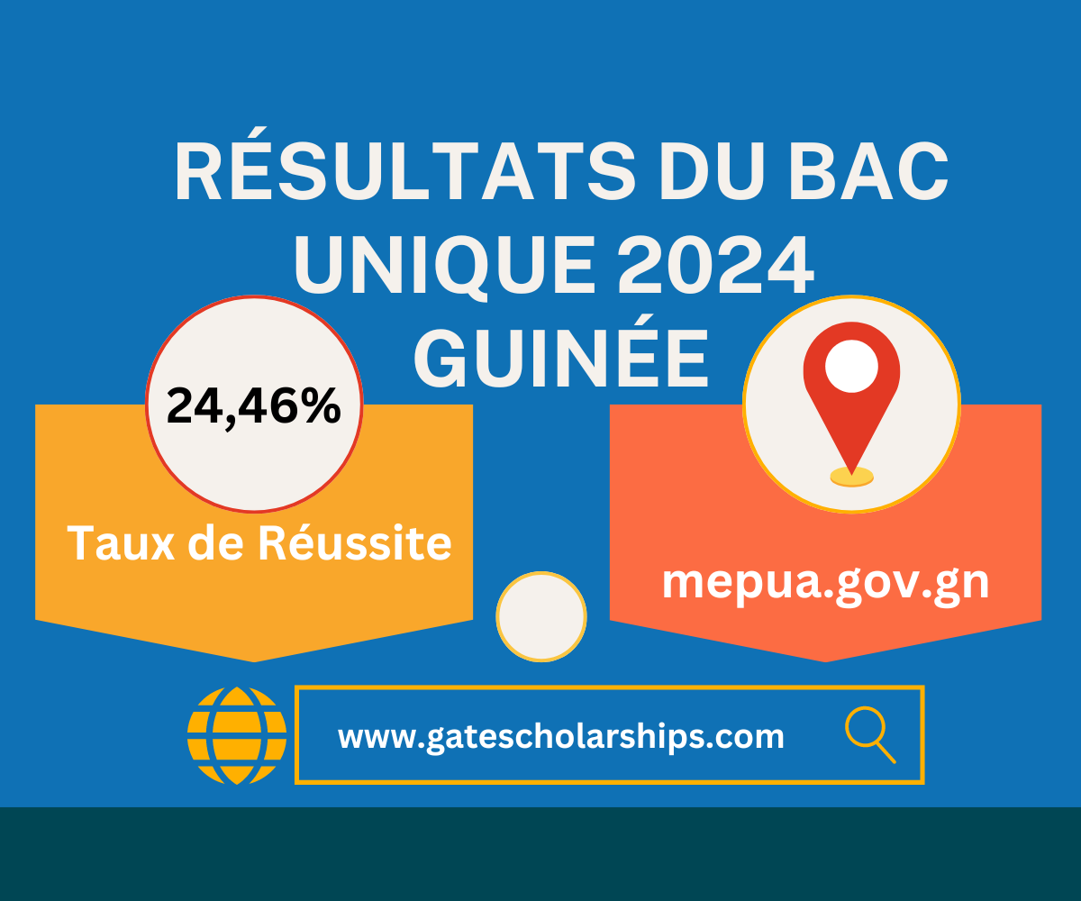 BAC session 2024 en Guinée: le taux de réussite est de 24.64% BAC session 2024 en Guinée