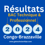 Résultats BAC Technique et Professionnel 2024 au Congo-Brazzaville