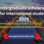 Undergraduate scholarships for international students 2025 by University College Dublin