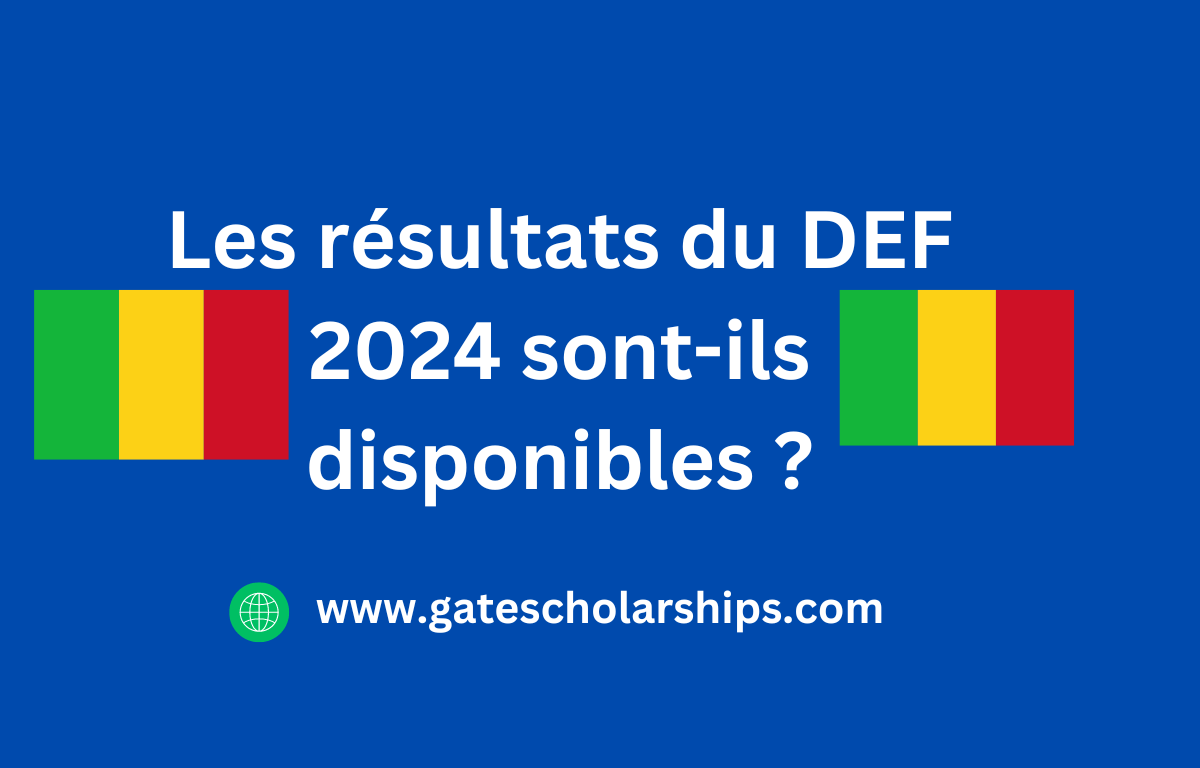DEF Mali 2024 : Les résultats du DEF 2024 sont-ils disponibles ? Les résultats du DEF 2024