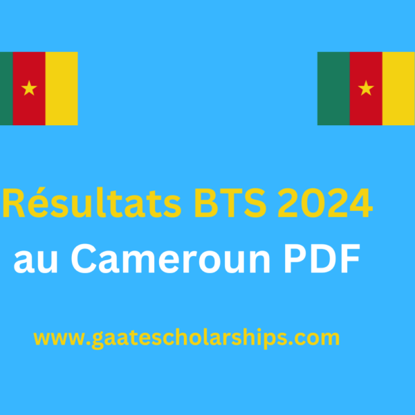 Résultats BTS 2024 au Cameroun PDF