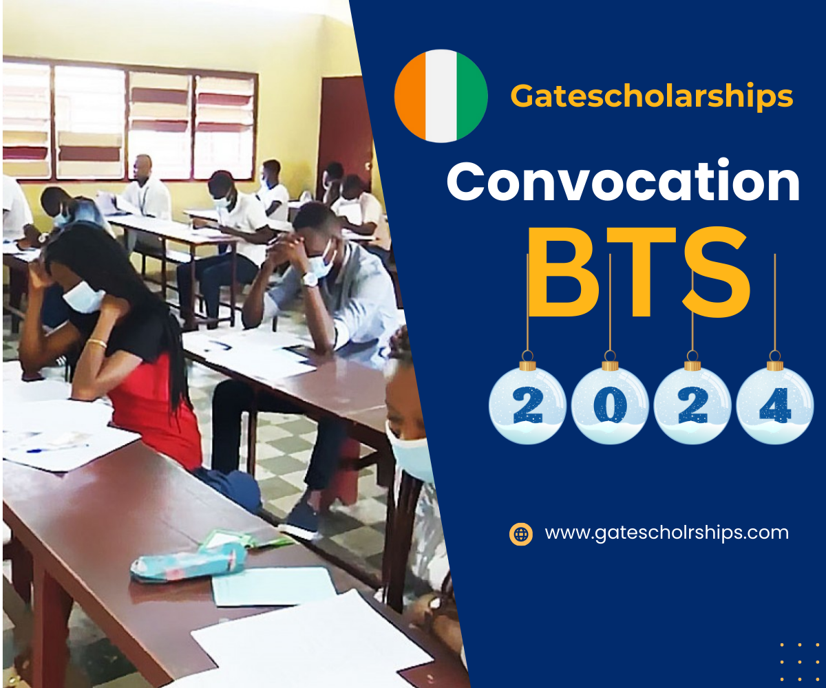 Convocation BTS 2024 en Côte d’Ivoire - Voici comment retirer sa convocation